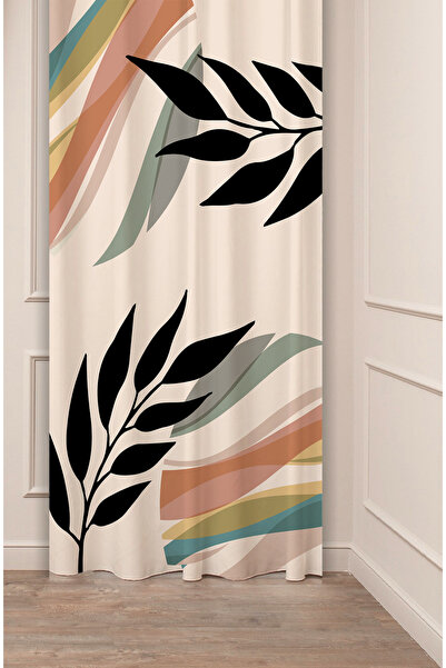 GREENDECOR ستارة خلفية أنيقة بتصميم خاص مطبوعة رقميًا (ذات جناح واحد) بنمط بو...