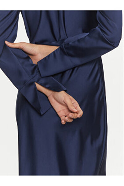 Imperial Γυναικείο Φόρεμα Κοκτέιλ AFGSIBA Μπλε