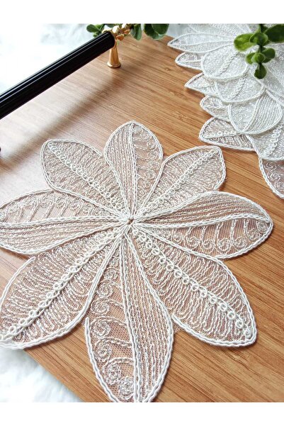 ZEYNEP ELA KAHVE YANI KOKTEYL TÜL SUNUM PEÇETE 6 ADET