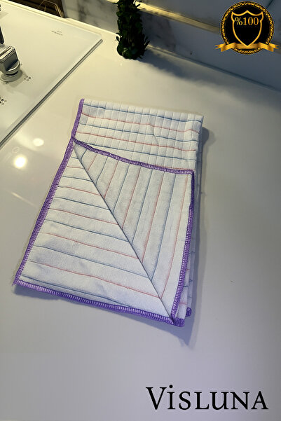 VİSLUNA (1 Piece) Microfiber Dish Drying Cloth Super Absorbent Cleaning Cloth 40*60 cm