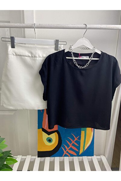 BETULAKSUBUTİK Viscose Short Tshirt