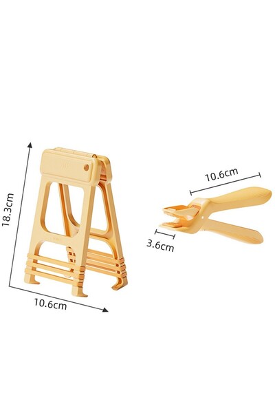 Flippy Λαβίδα για μπολ, Flippy, ανθεκτική σε υψηλές θερμοκρασίες, 16x 10,5 x 3,6 cm μπεζ