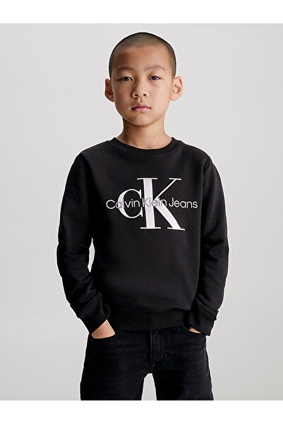 Calvin Klein Children's Unisex Monogram Logo Sweatshirt