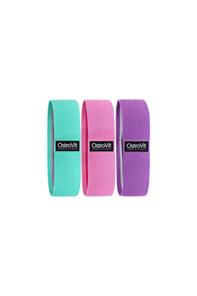 Ostrovit Benzi de rezistență din material, Set de 3 benzi de rezistență