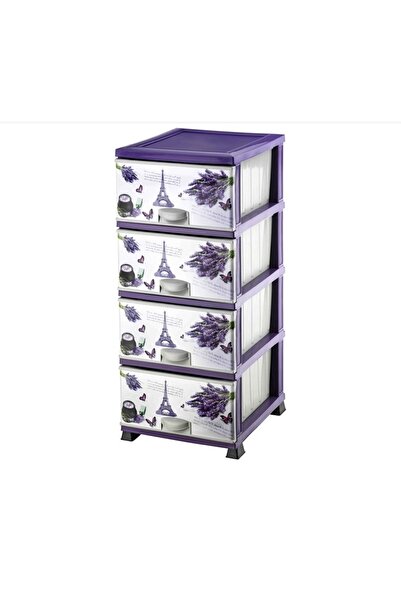 Elif Plastic Elif plastik desenli komodin