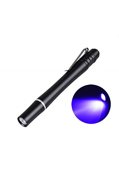 PROCART Lanternă LED UV, suport metalic, aluminiu, IP54, lungime 12,7 cm