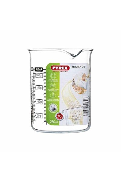Pyrex Kitchen Lab Transparent Glass Measuring Cup, 0.25 L