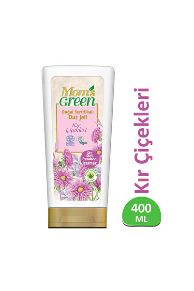 Mom's Green Doğal Sertifikalı Duş Jeli - Kır Çiçekleri 400 ml EcoCosmos