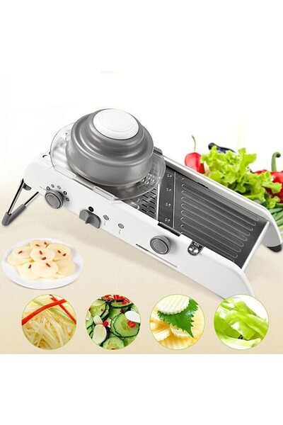 Flippy Χειροκίνητος κόφτης, Flippy, Εύχρηστος, Ανοξείδωτο Ατσάλι, Αξεσουάρ Κουζίνας, 39 x 11,5 x 12,5 cm Λευκό