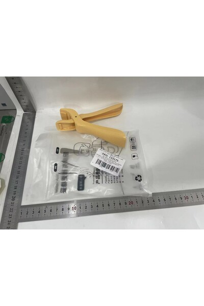 Flippy Λαβίδα για μπολ, Flippy, ανθεκτική σε υψηλές θερμοκρασίες, 16x 10,5 x 3,6 cm κίτρινη