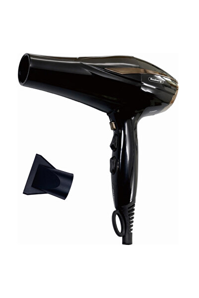 rosberg Uscător de păr R51100O, 2200W, 2 viteze, 3 niveluri, Jet de păr rece, Concentrator, Negru/bronz