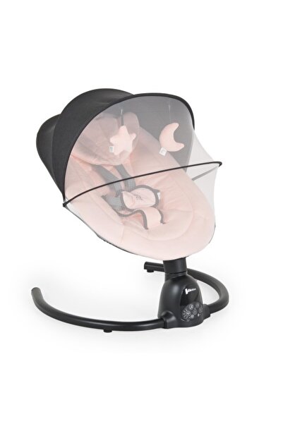 Moni Leagăn electric pentru bebeluși cu telecomandă, Clarissa Pink, 5 viteze,...