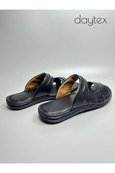 Daytex Genuine Leather Sporty Comfortable Lightweight Orthopedic and Anatomical Sole Slippers