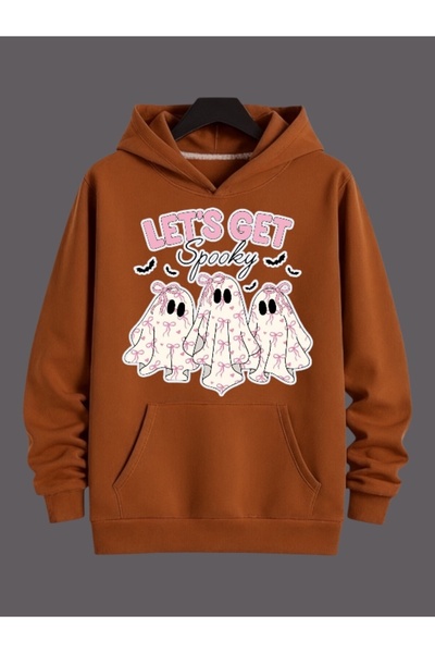 ArtYus Unisex Ghost Colorful Special cu imprimeu Cotton supradimensionat cu g...