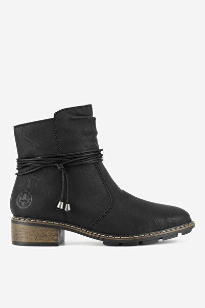 Rieker γυναικεία μπότα 5905588801467 Μαύρη