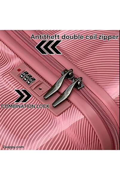 ZAAPPY Hard Shell PC Colorful Printed 20 Inch (7-10kg) Lightweight, Combination Lock, Durable Wheel