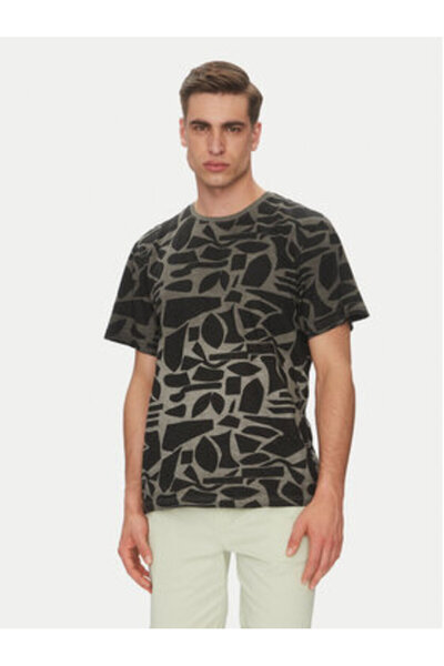 Indicode Ανδρικό T-Shirt INAVARUA 41-102 Μαύρο