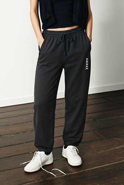 HAKKE Two Thread Print Wide Leg Pants