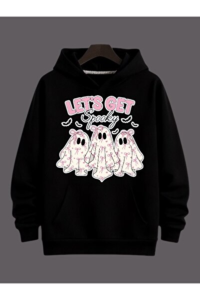 ArtYus Unisex Ghost Colorful Special cu imprimeu Cotton supradimensionat cu g...