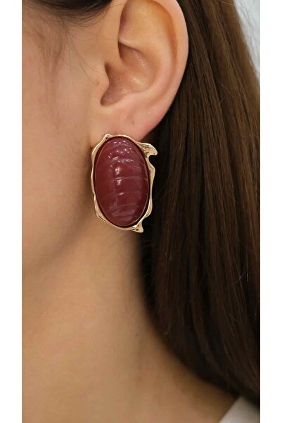 Jerie Gold Damla Vintage Style Earrings