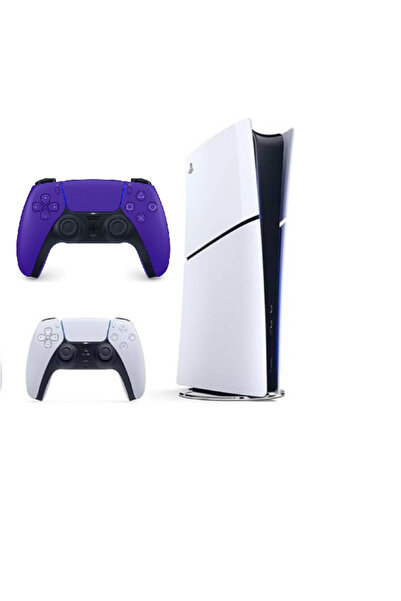 Sony Playstation 5 Slim Dijital +2. kol Dualsense Mor (İthalatçı Garantili )