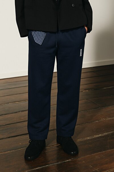 HAKKE Two Thread Print Wide Leg Pants