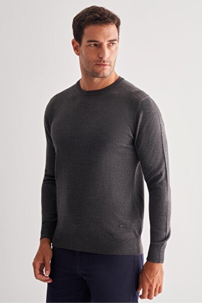 İmza Pulover pentru bărbați, cu jumătate de gât, confortabil, clasic, afumat,...