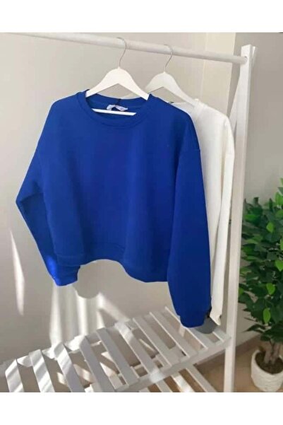 BETULAKSUBUTİK Soft Sweatshirt with Bike Collar