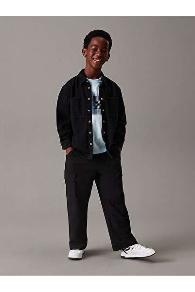 Calvin Klein Erkek Çocuk Dry Knit Skater Pantolon