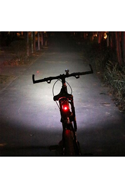 PROCART LED bicycle light, USB rechargeable 700 mAh, 25 lm, 3 lighting modes, IPX4