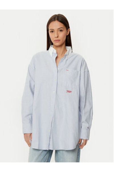 Tommy Jeans Women's Shirt DW0DW20209 Blue