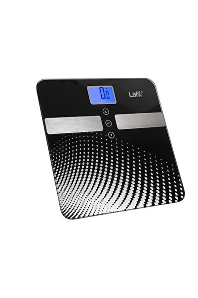 Lafe Cântar pentru compoziția corporală WLS003.0, negru, 30x30cm