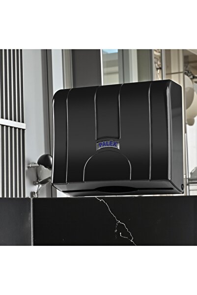 Palex Standart Z Katlı Kağıt Havlu Dispenseri Siyah 3570-S