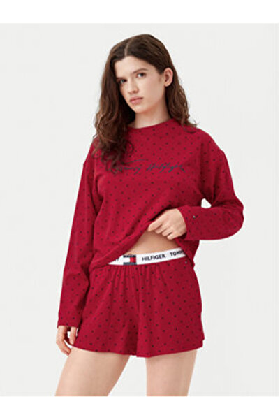 Tommy Hilfiger Women's Pyjamas UW0UW05649 Red