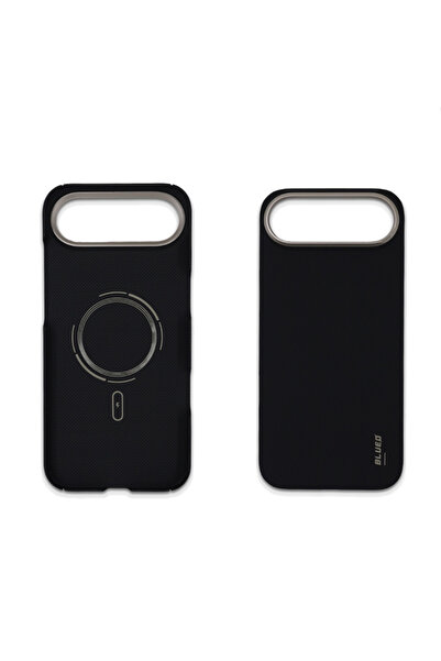 BLUEO حافظة هاتف مغناطيسية متوافقة مع ماج سيف لهاتف آيفون 17 مصنوعة من ألياف ...