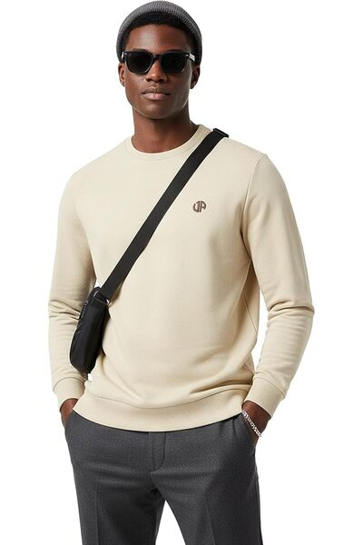 ANTHONY JACKSON Φούτερ - Μπεζ - Casual