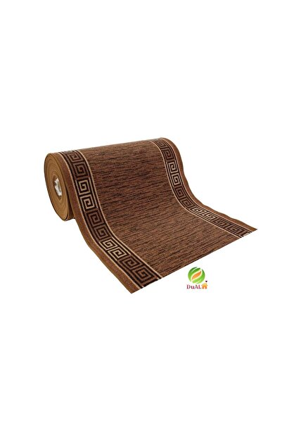 Dualhome Kappa Rug Runner, Brown, Meter B - 100 CM, 900 cm