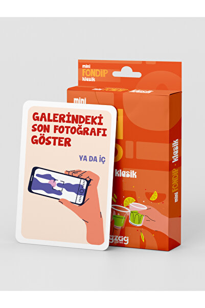 Zigzag Fondip Mini Klasik | Eğlencenin ve Cesaretin Zirvesi | Doyasıya eğlenmek için hazır mısın?