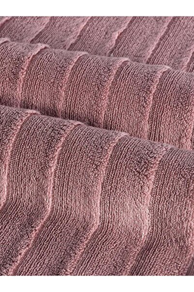 Karna Home Бавовняний односторонній рушник з жакардовим візерунком Karna Premıum Venna - 50 x 90