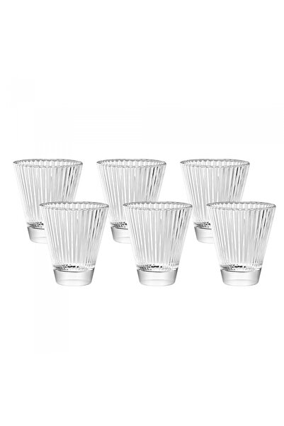 Vidivi Set of 6 tempered glass shot glasses, DIVA collection, 250ml