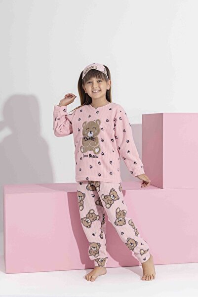 MEBA Anne-Kız (KOMBİNİ KENDİNİZ YAPIYORSUNUZ TEK ÜRÜN FİYATIDIR) Polar Pijama Takımı