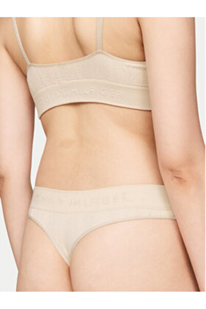 Tommy Hilfiger Women's Thongs UW0UW05503 Beige