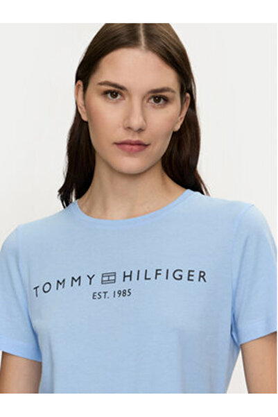 Tommy Hilfiger Tricou damă WW0WW40276 albastru
