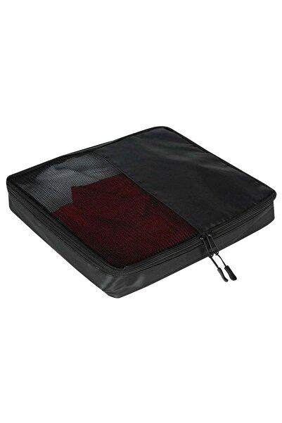 hapshoe Τσάντα οργάνωσης μέσα στη βαλίτσα μικρού μεγέθους 30x26x6 μαύρη