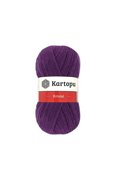 Kartopu Kristal K721 Koyu Mürdüm El Örgü Lif Ipi 100gr