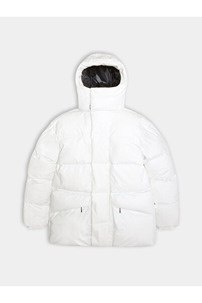 Rains Γυναικείο Μπουφάν με Πούπουλα 15050 Λευκό