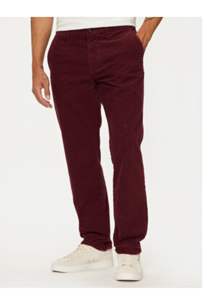 Tommy Hilfiger Men's Fabric trousers MW0MW32932 Red