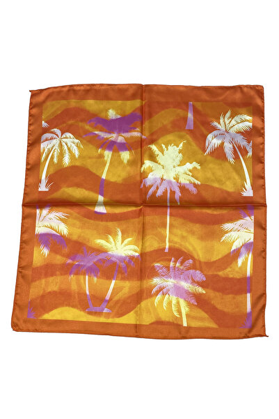 Sultan İpek وشاح / باندانا بنقشة النخيل 52×52