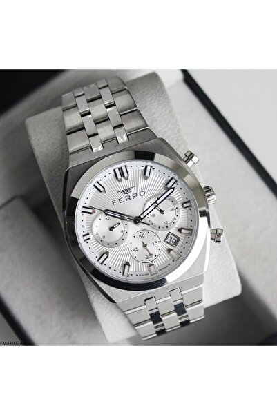 FERRO Fm43022A Men's Steel Band Wristwatch