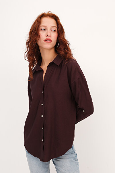 Addax Дългоръкавна риза с копчета G2893